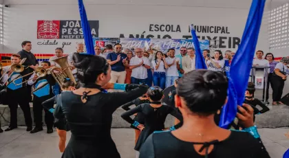 Educação- Cícero Lucena entrega a Escola Anísio Teixeira, a 31ª requalificada e modernizada pela gestão municipal