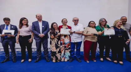 Protagonismo - Cícero Lucena celebra avanços na educação de João Pessoa durante posse da comissão de lideranças estudantis e premiação da CGU