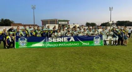 Representando o Cariri, Serra Branca conquista o título inédito da 2ª divisão do Campeonato Paraibano de Futebol
