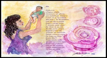 Exposição que homenageia as mães com pinturas e poesias será aberta sexta-feira em João Pessoa