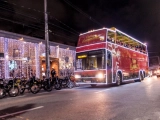 &Ocirc;nibus Iluminado &eacute; novo atrativo no Natal de Campina Grande.