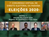 TRE-PB realiza o primeiro dia do I Congresso Virtual de Direito Eleitoral da Paraíba: Eleições 2020