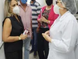 Saúde da Mulher- Secretaria da Mulher visita maternidade Cândida Vargas