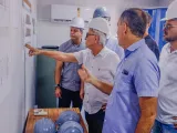 Pronta até o fim do ano - Cícero Lucena e Leo Bezerra inspecionam obra que vai acabar com alagamentos entre Valentina e Mangabeira 